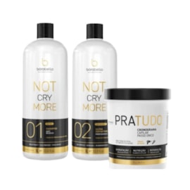 Bórabella Progressiva Not Cry More 2x1000ml + Máscara PraTudo 1Kg Bórabella Progressiva Not Cry More 2x1000ml + Máscara PraTudo 1Kg