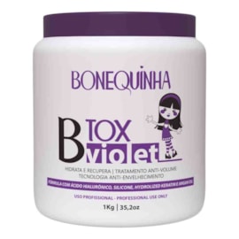 Botox Capilar Bonequinha Escandalosa B-Tox Violet Matizador 1 Kg
