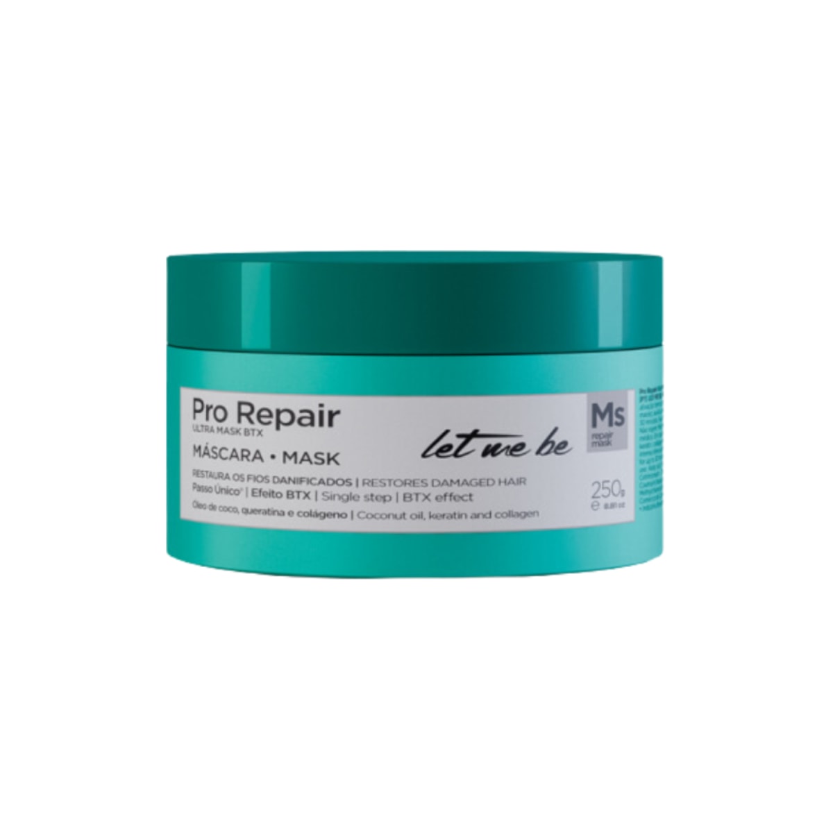 Botox Capilar Capilar Let Me Be Pro Repair Ultra Mask Realinhamento Capilar 250 g Botox Capilar Capilar Let Me Be Pro Repair Ultra Mask Realinhamento Capilar 250 g
