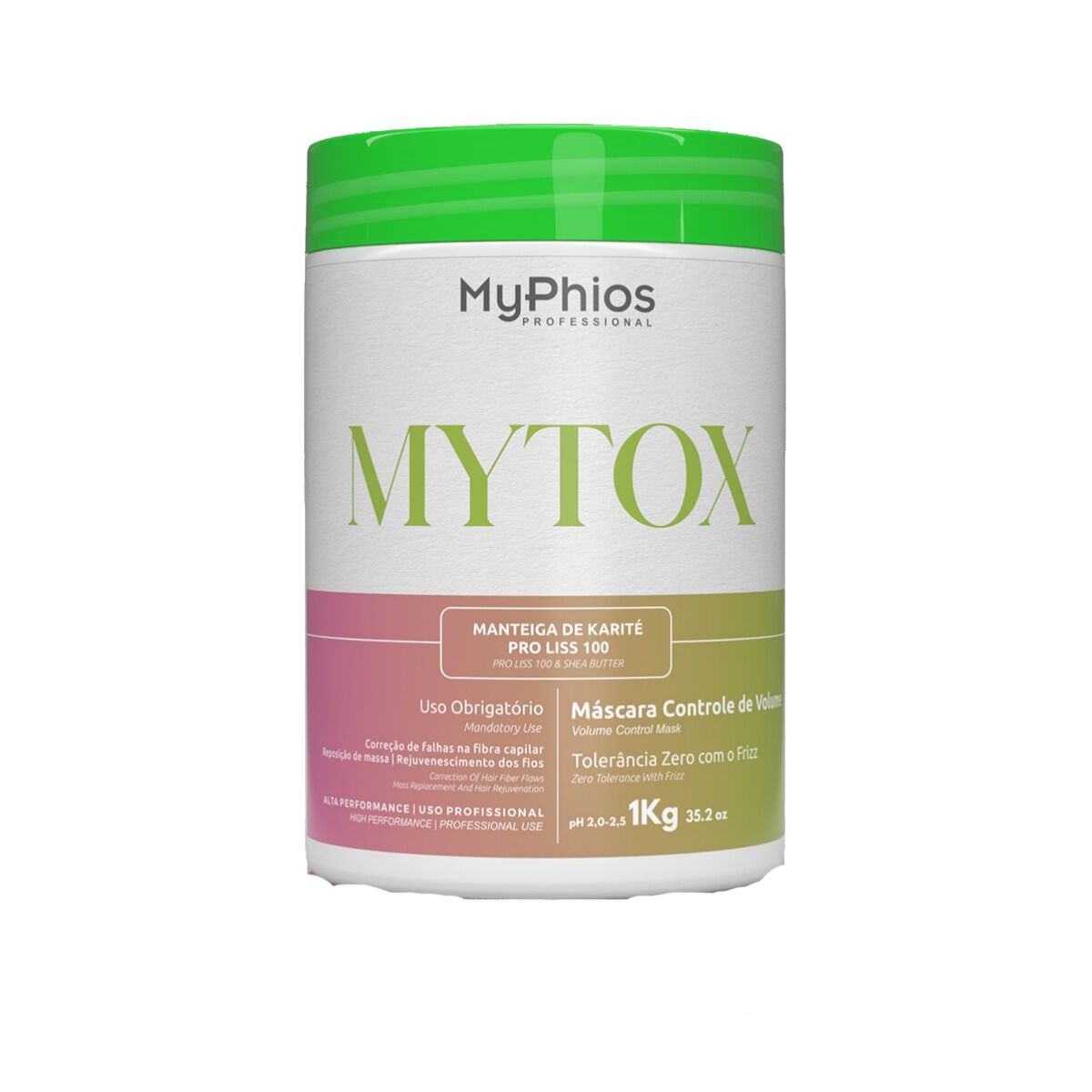 Botox Capilar Capilar MyPhios Mytox Máscara Controle de Volume 1 Kg Botox Capilar Capilar MyPhios Mytox Máscara Controle de Volume 1 Kg