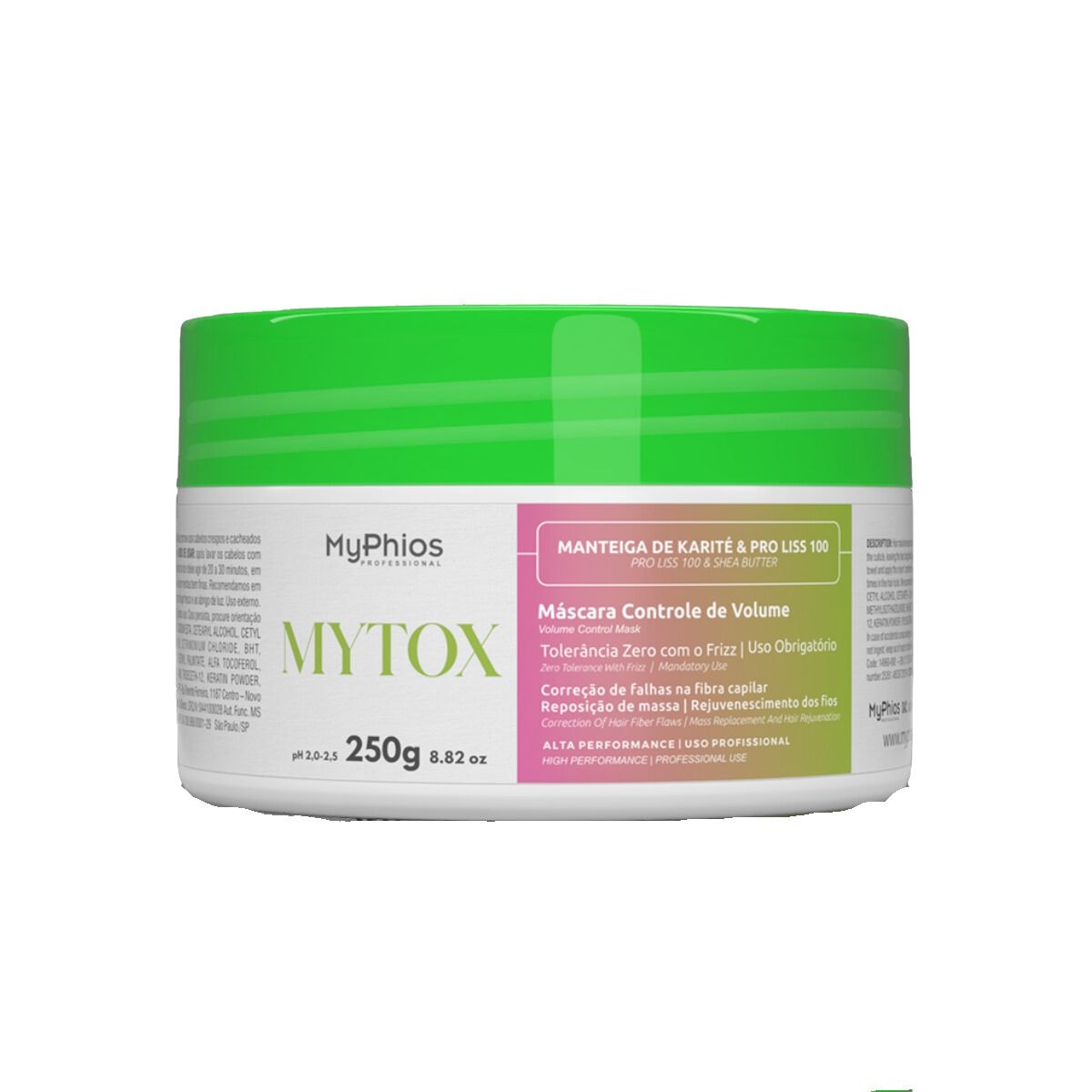 Botox Capilar Capilar MyPhios Mytox Máscara Controle de Volume 250 g Botox Capilar Capilar MyPhios Mytox Máscara Controle de Volume 250 g