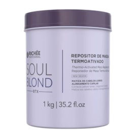 Botox Capilar Capilar Richée Soul Blond Repositor De Massa 1 Kg