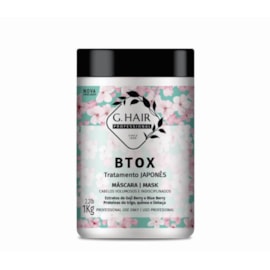 Botox Capilar G.Hair Mascara B-Tox Japonês 1 Kg