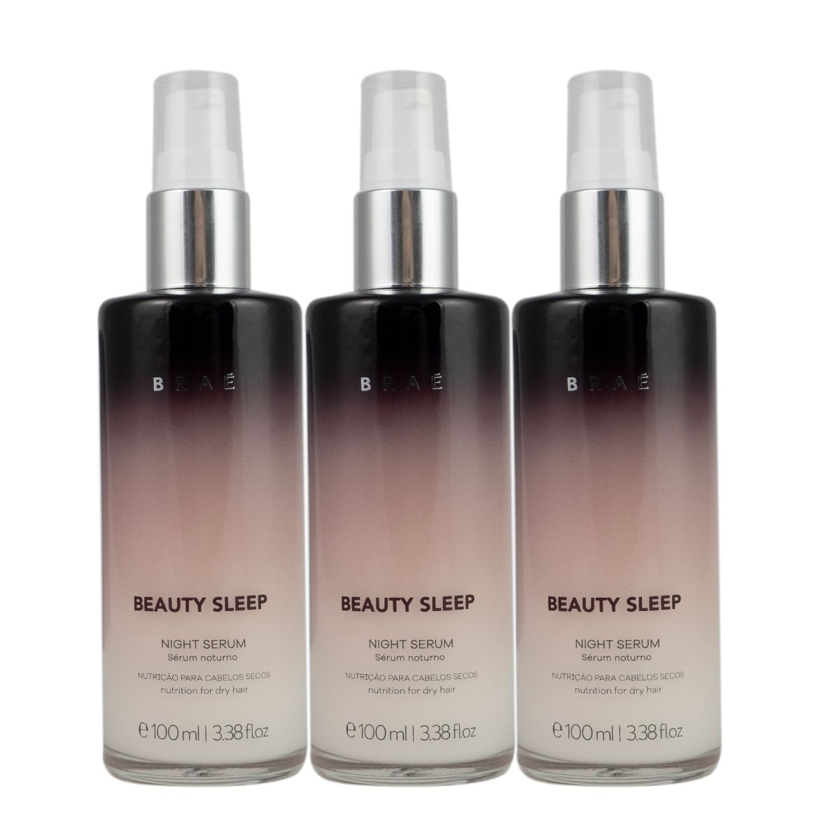 Braé Beauty Sleep Night Kit 3 Sérum Tratamento Noturno 100ml Braé Beauty Sleep Night Kit 3 Sérum Tratamento Noturno 100ml
