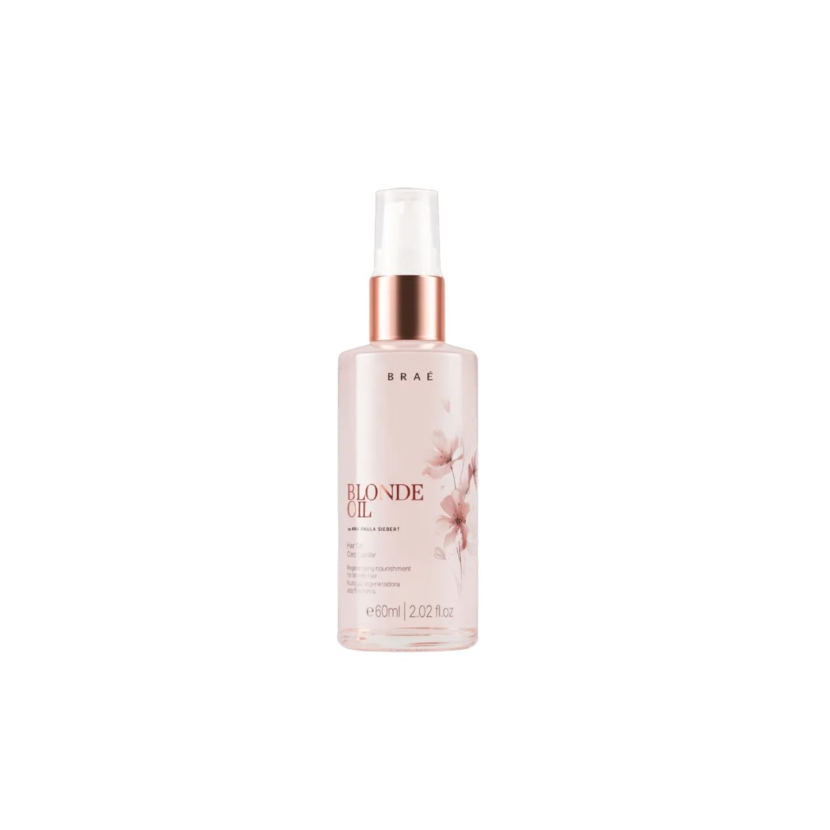 Braé Blonde Oil Nutrição Fios Loiros Óleo Capilar 60ml