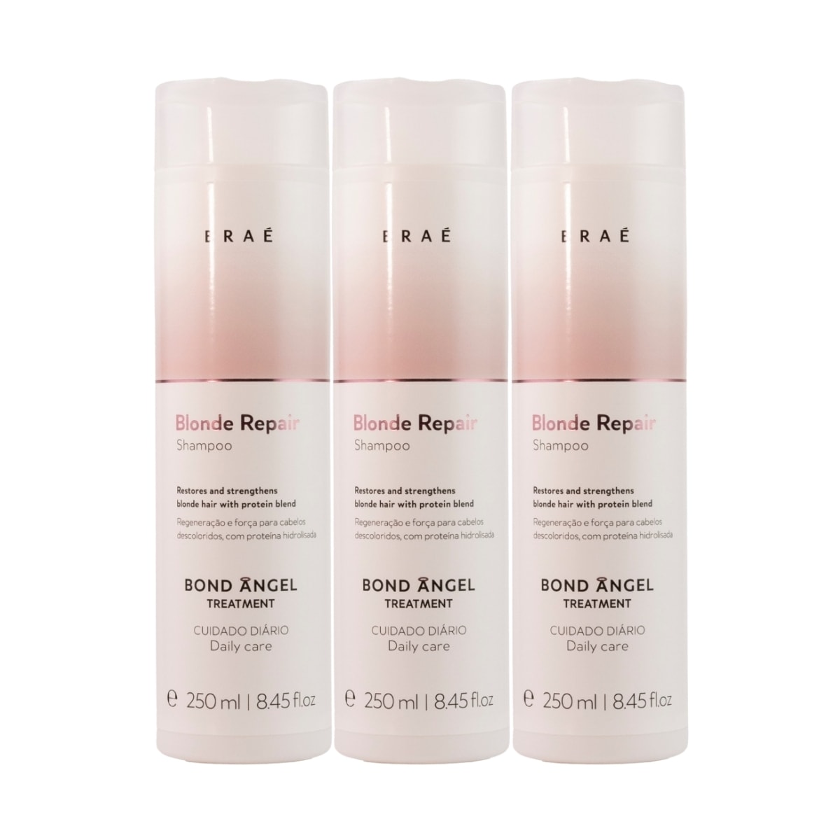 Braé Blonde Repair Bond Angel Kit 3 Shampoo 250ml Braé Blonde Repair Bond Angel Kit 3 Shampoo 250ml