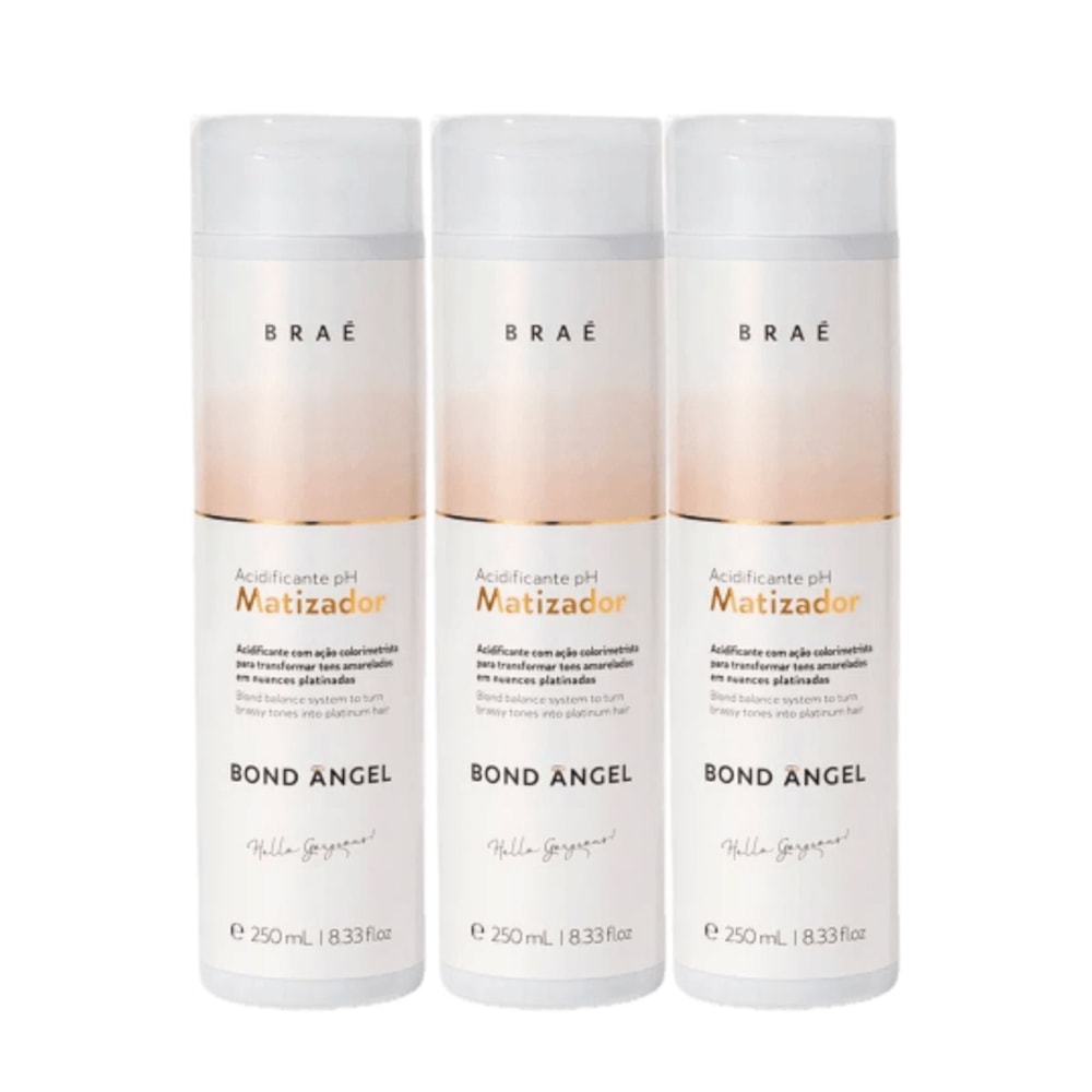 Braé Bond Angel Kit 3 pH - Acidificante Matizador 250ml