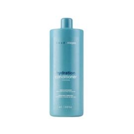 Braé Condicionador Stages Hydration Hidratação Intensiva Cabelos Danificados 1 L