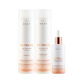 Braé Defense Kit Shampoo e Condicionador 250ml + Tônico 60ml