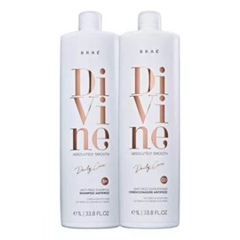 Braé Divine Anti-Frizz Shampoo + Condicionador 1000ml