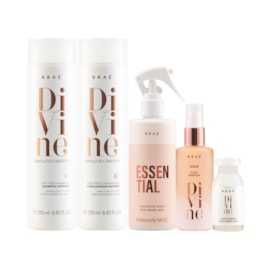 Braé Divine Essential Tratamento Kit 5 Produtos