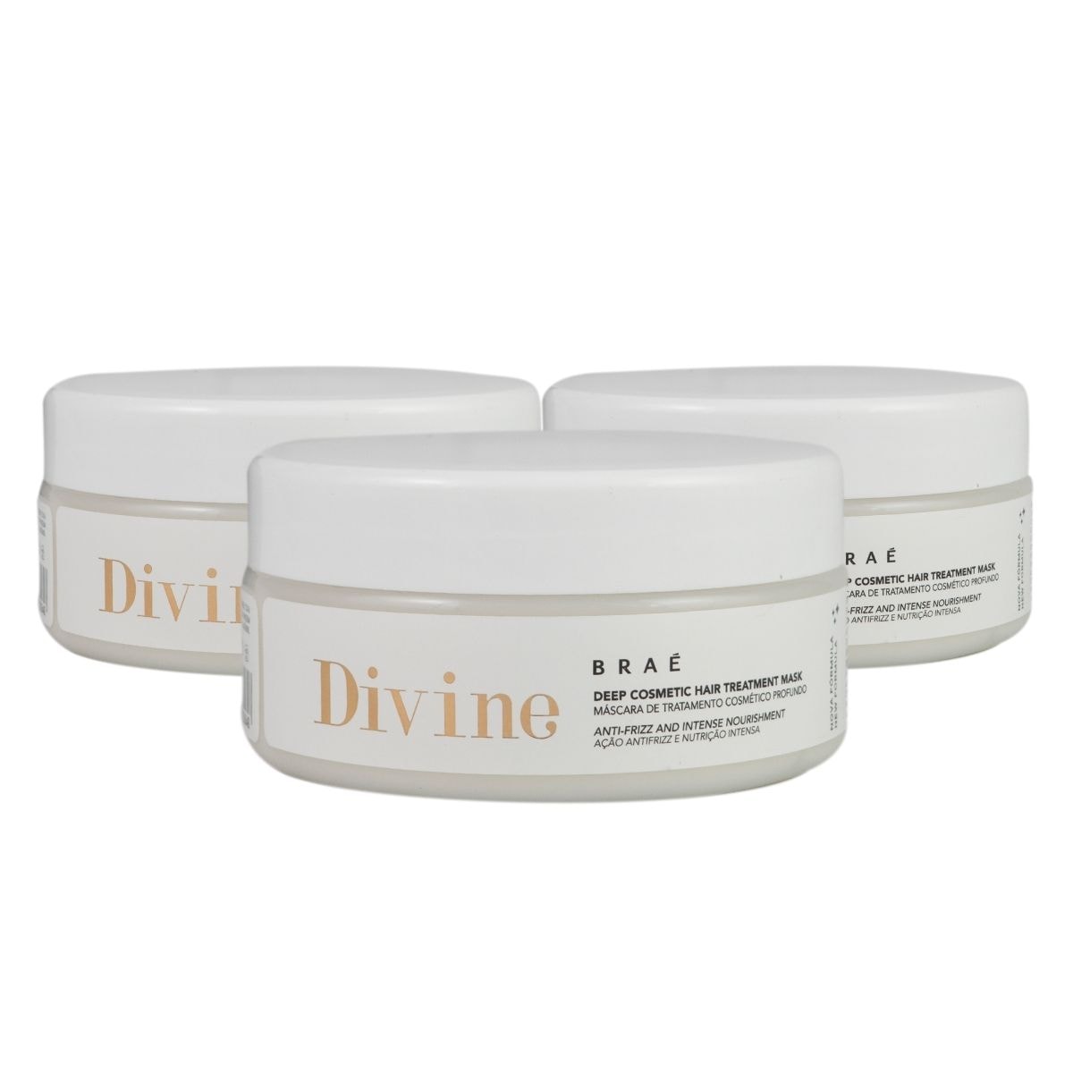 Braé Divine Kit 3 Máscara Capilar 200g Braé Divine Kit 3 Máscara Capilar 200g