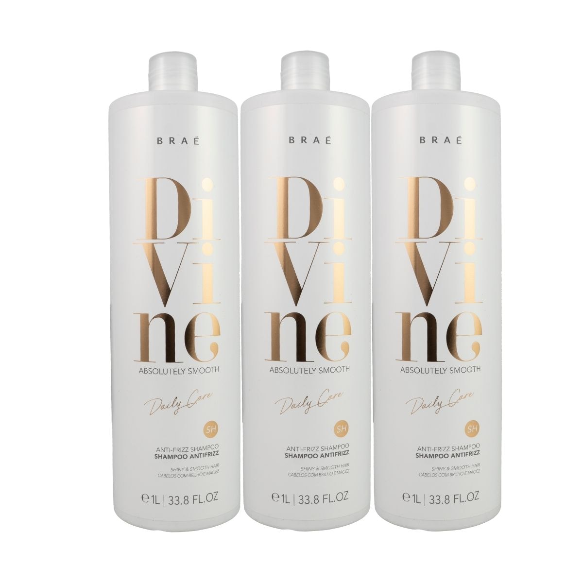 Braé Divine Kit 3 Shampoo 1000ml Braé Divine Kit 3 Shampoo 1000ml