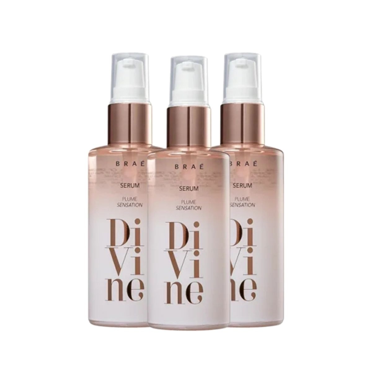Braé Divine Plume Sensation Kit 3 Sérum Reparador 60ml Braé Divine Plume Sensation Kit 3 Sérum Reparador 60ml