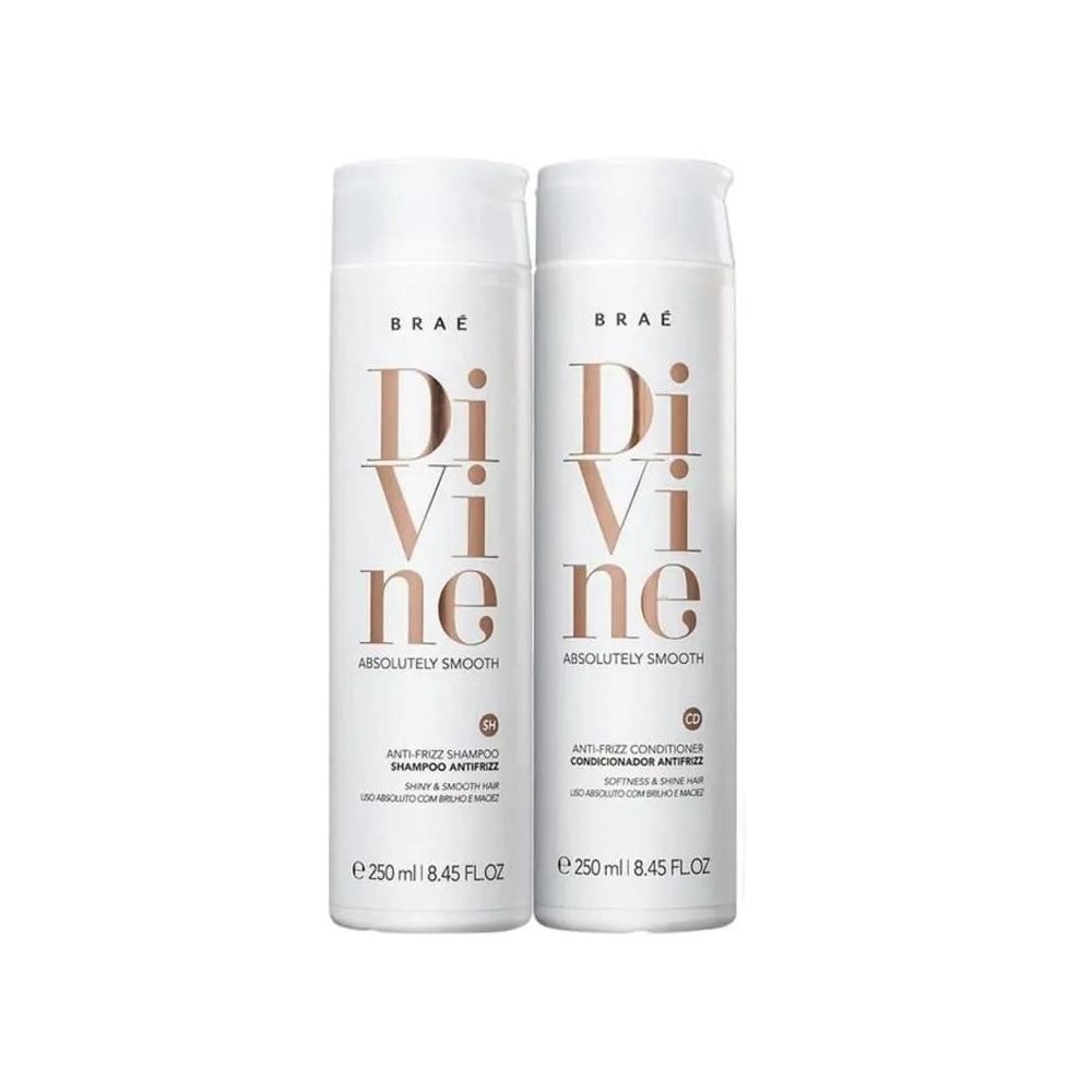 Braé Divine Shampoo 250ml + Condicionador 250ml