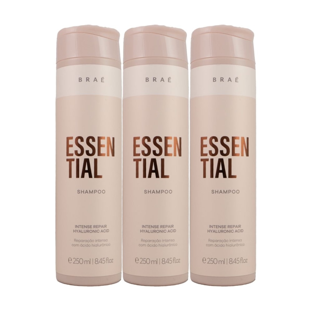 Braé Essential Kit 3 Shampoo 250ml