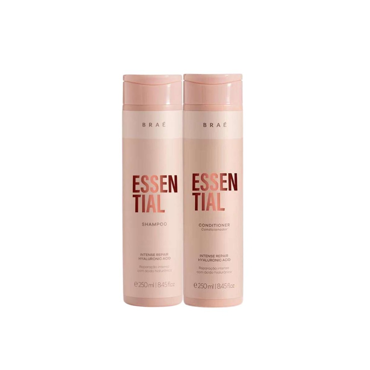 Braé Essential Shampoo 250ml + Condicionador 250ml Braé Essential Shampoo 250ml + Condicionador 250ml