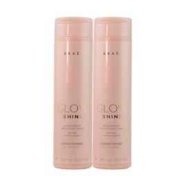 Braé Glow Shine Nutrição e Brilho Kit 2 Condicionador 250ml