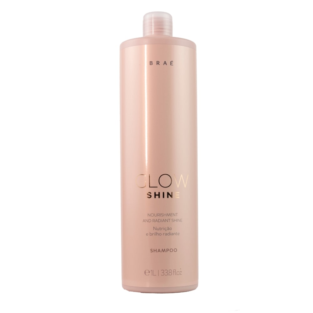 Braé Glow Shine Nutrição e Brilho Shampoo 1L