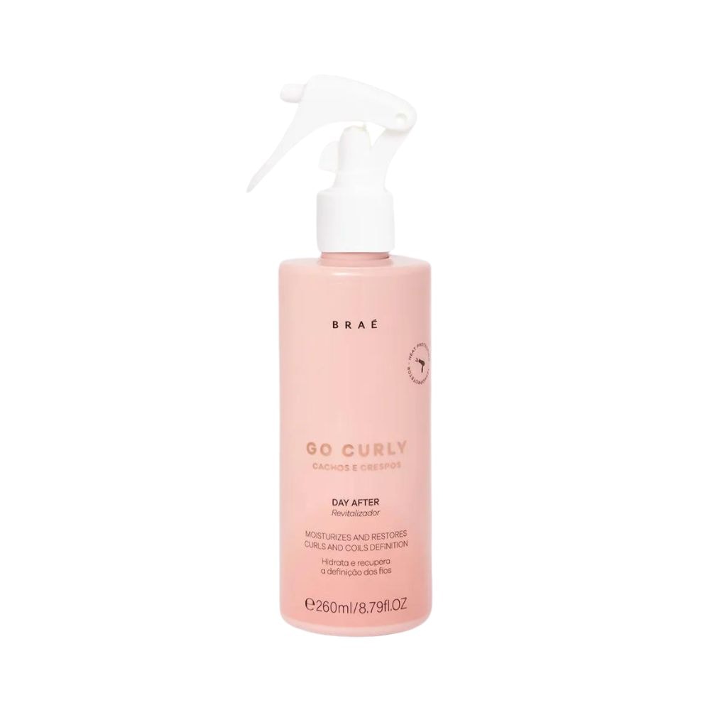 Braé Go Curly Cachos e Crespos Day After Spray Condicionante 260ml