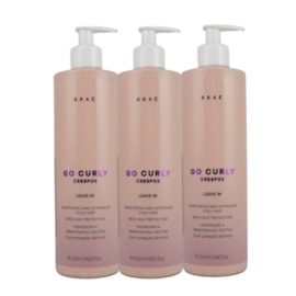 Braé Go Curly Crespos Kit 3 Leave-in 500ml