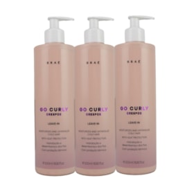 Braé Go Curly Crespos Kit 3 Leave-in 500ml Braé Go Curly Crespos Kit 3 Leave-in 500ml