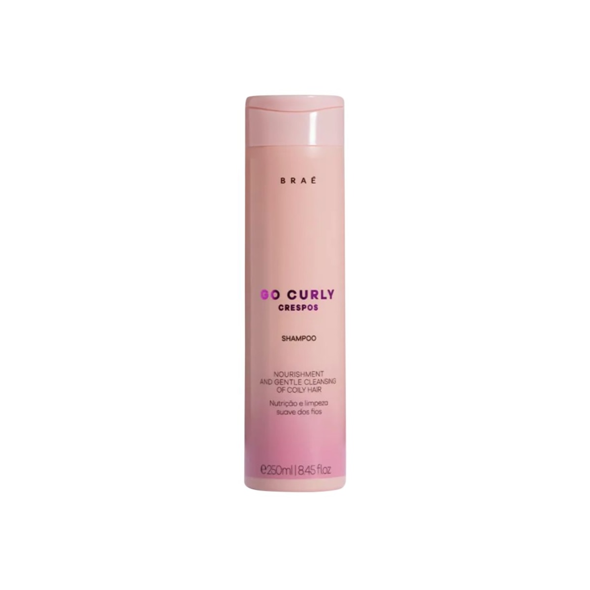 Braé Go Curly Crespos Shampoo 250ml Braé Go Curly Crespos Shampoo 250ml