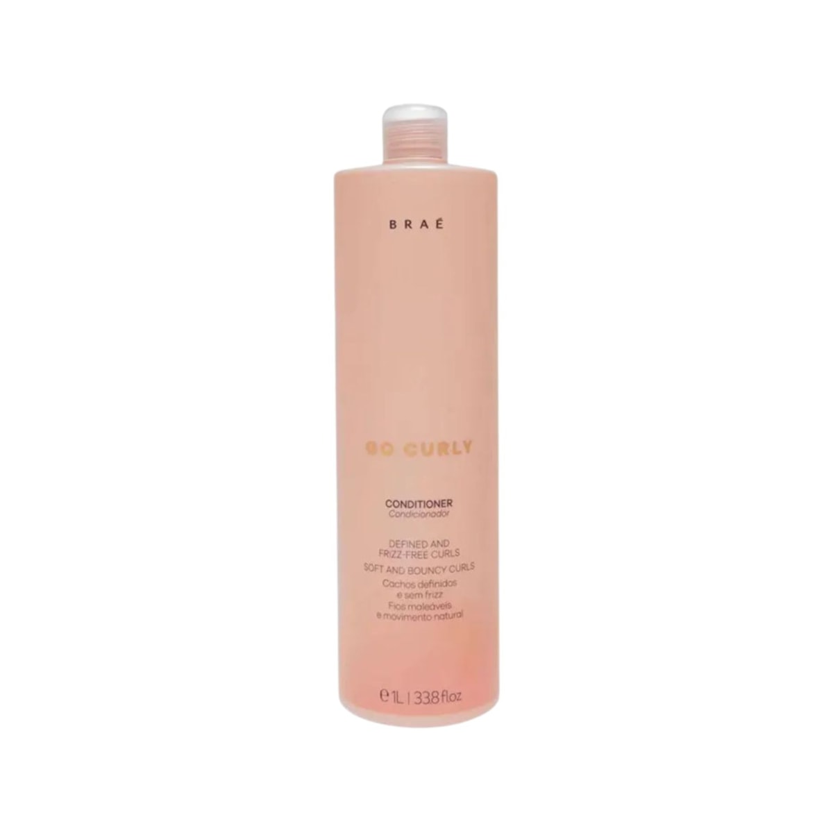 Braé Go Curly Defined And Frizz-Free Condicionador 1L Braé Go Curly Defined And Frizz-Free Condicionador 1L
