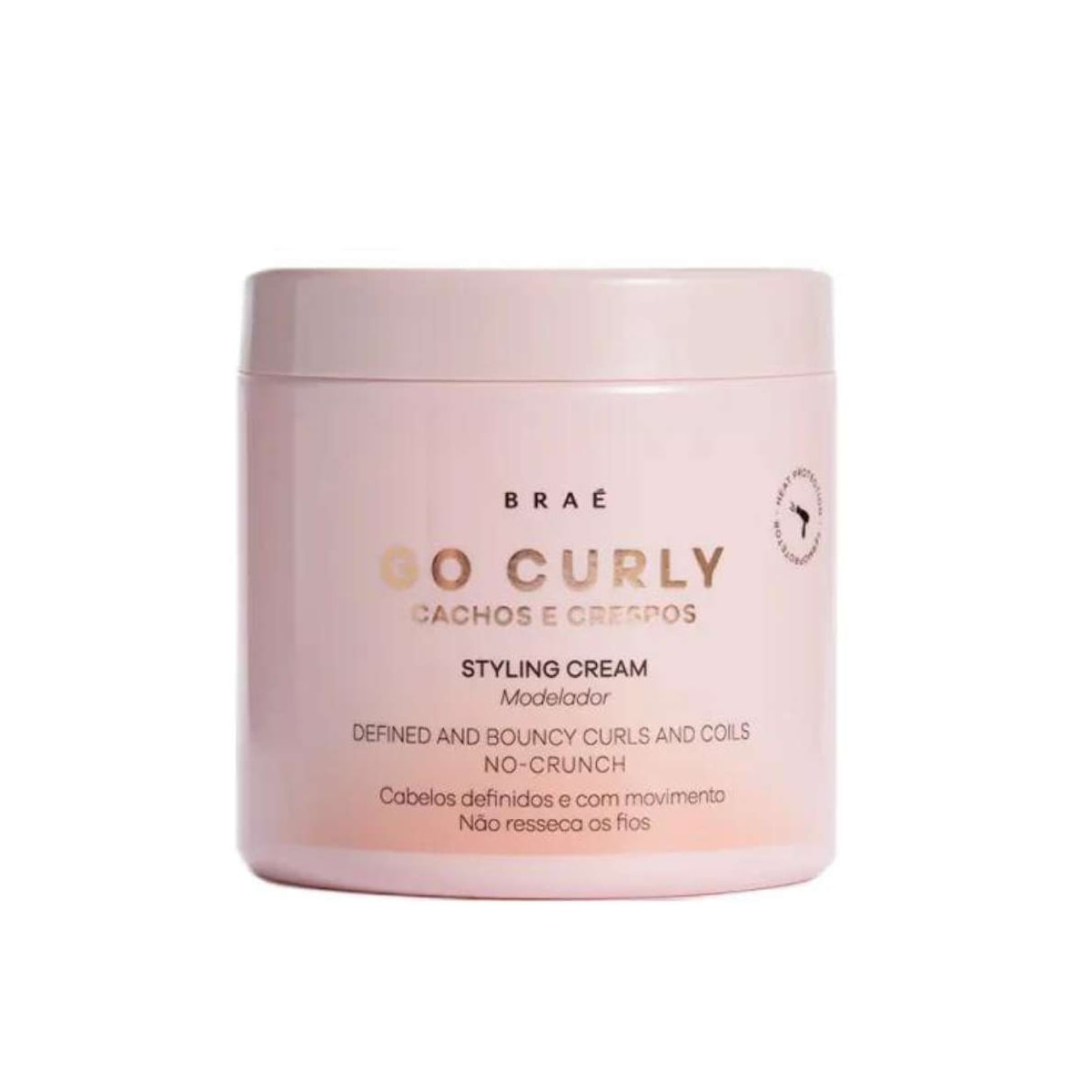 Braé Go Curly Styling Cream Modelador 500 g