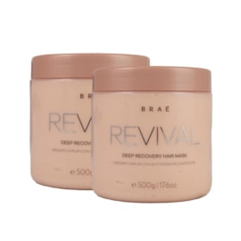 Braé Revival Kit 2 Máscara de Reconstrução 500g