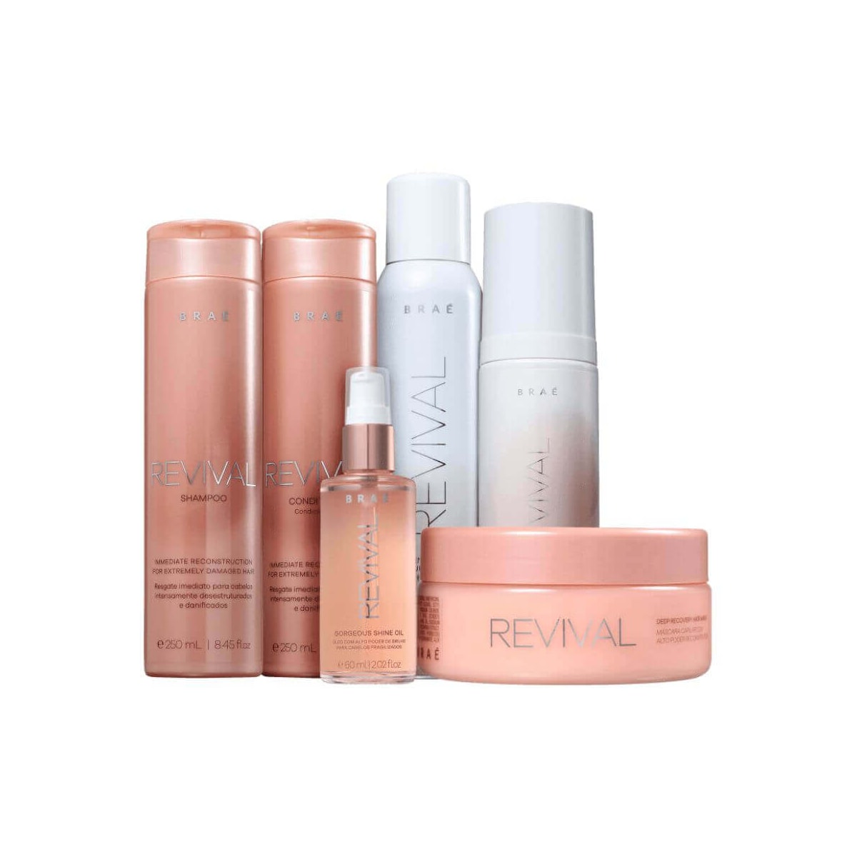 Braé Revival Kit Completo (6 Produtos) Braé Revival Kit Completo (6 Produtos)