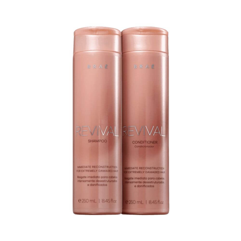 Braé Revival Shampoo 250ml + Condicionador 250ml