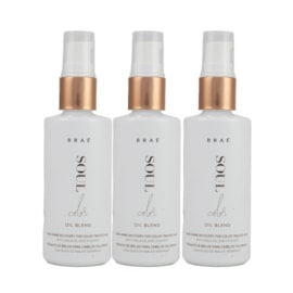 Braé Soul Color Oil Blend  Kit 3 Sérum Capilar 60ml