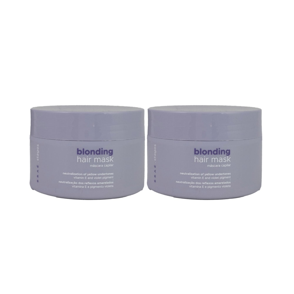 Braé Stages Blonding Kit 2 Máscara Capilar 200g
