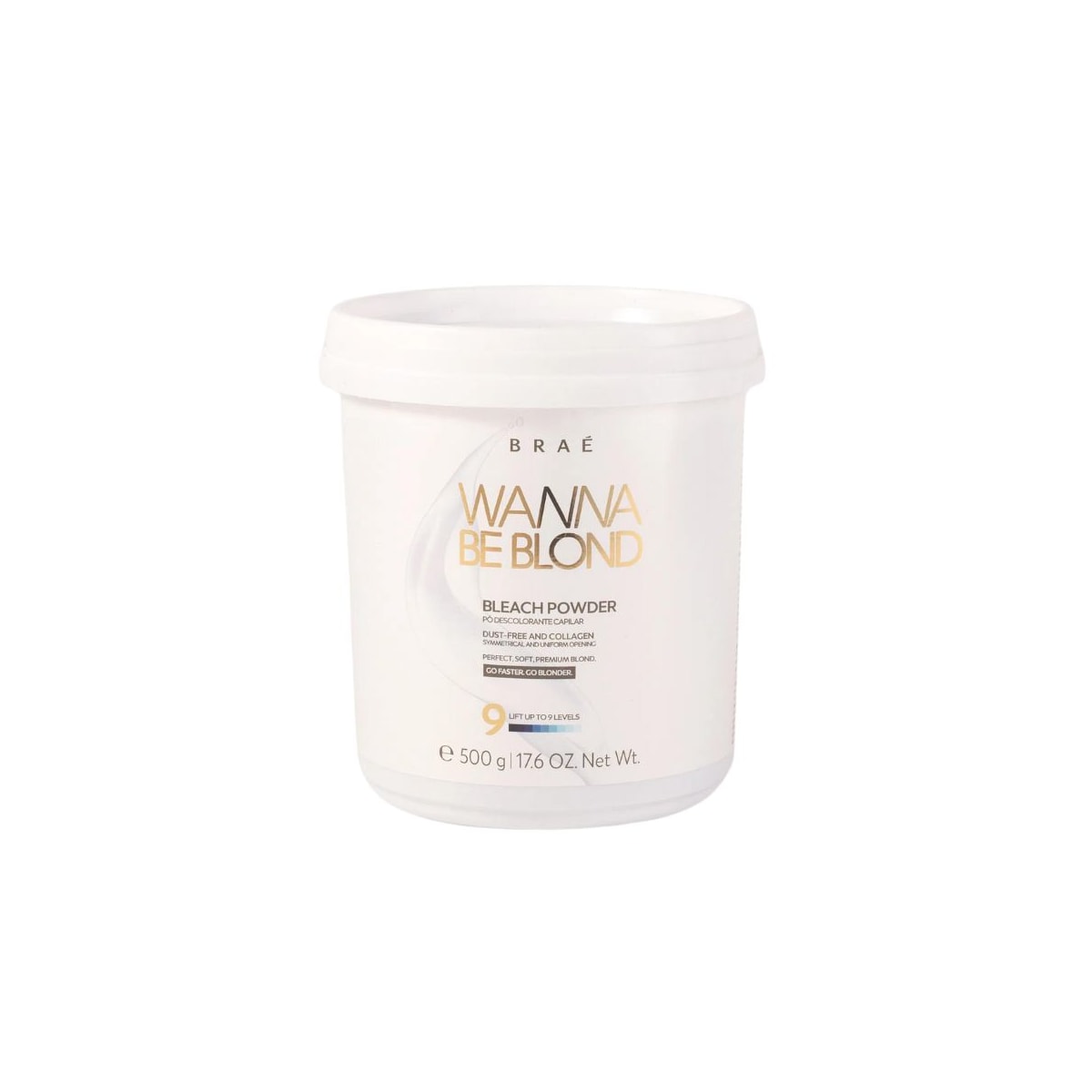 Braé Wanna Be Blond Pó Descolorante Capilar 500g