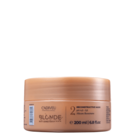 Cadiveu Blonde Reconstructor Reconstructive Máscara 200ml Cadiveu Blonde Reconstructor Reconstructive Máscara 200ml