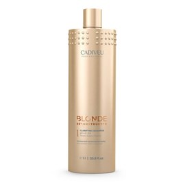Cadiveu Blonde Reconstructor Shampoo Clarify Anti Resíduo Limpeza Profunda 1000ml
