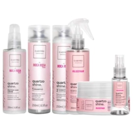 Cadiveu Boca Rosa Hair Quartzo Full Kit (6 Produtos) Cadiveu Boca Rosa Hair Quartzo Full Kit (6 Produtos)
