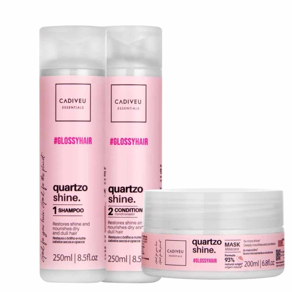 Cadiveu Boca Rosa Hair Quartzo Kit Trio