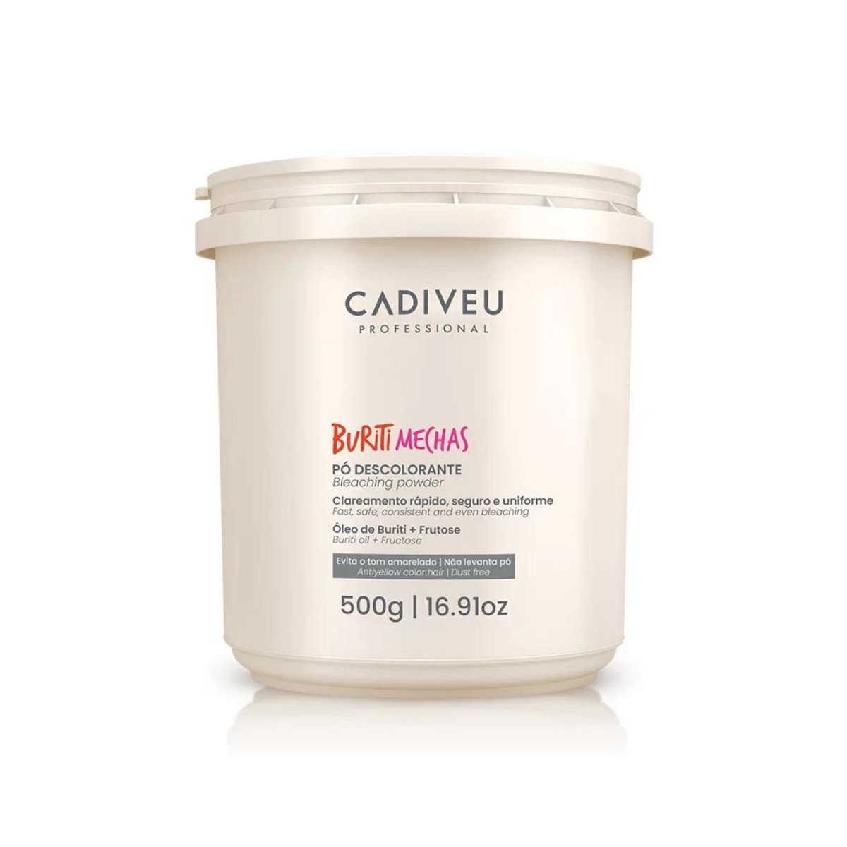 Cadiveu Buriti Mechas Pó Descolorante 500g Cadiveu Buriti Mechas Pó Descolorante 500g