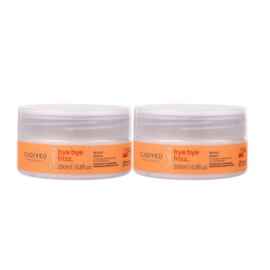 Cadiveu Bye Bye Frizz Mask Kit 2 Máscara Capilar 200ml Cadiveu Bye Bye Frizz Mask Kit 2 Máscara Capilar 200ml