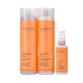 Cadiveu Essentials Bye Bye Frizz Kit Duo + Leave In 120ml Cadiveu Essentials Bye Bye Frizz Kit Duo + Leave In 120ml