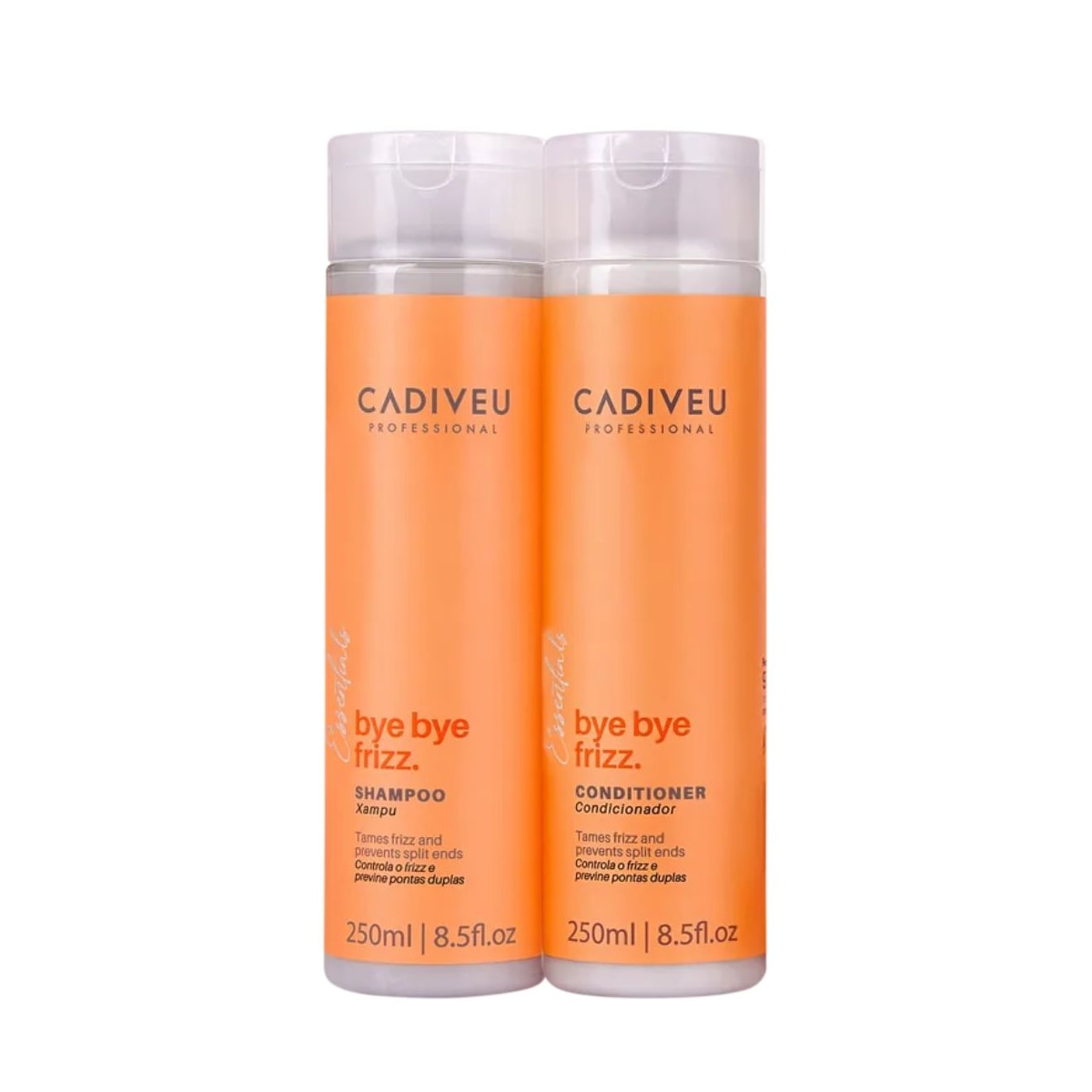 Cadiveu Essentials Bye Bye Frizz Shampoo 250ml + Condicionador 250ml Cadiveu Essentials Bye Bye Frizz Shampoo 250ml + Condicionador 250ml