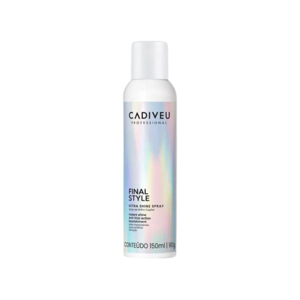 Cadiveu Final Style High Fix Hair Spray Fixador 150ml Cadiveu Final Style High Fix Hair Spray Fixador 150ml