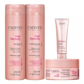 Cadiveu Hair Remedy Reparador Kit Duo + Máscara 200ml + Leave-in 50ml Cadiveu Hair Remedy Reparador Kit Duo + Máscara 200ml + Leave-in 50ml