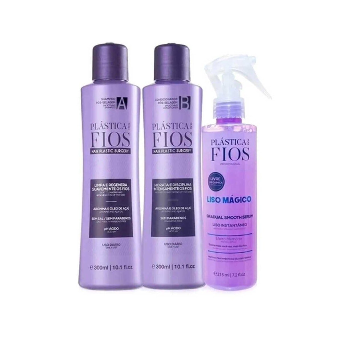 Cadiveu Plástica Dos Fios Kit Duo + Liso Mágico