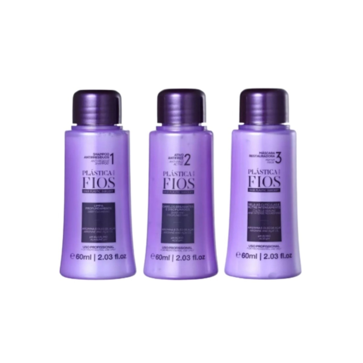 Cadiveu Plástica Dos Fios Selagem Térmica Kit Dose Única 60ml Cadiveu Plástica Dos Fios Selagem Térmica Kit Dose Única 60ml