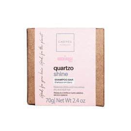 Cadiveu Professional Essentials Quartzo Shine By Boca Rosa Hair - Shampoo em Barra 70g