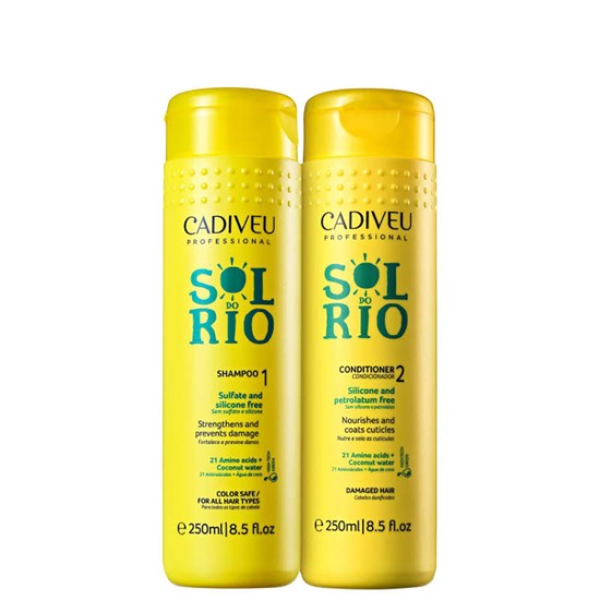 Cadiveu Sol do Rio - Shampoo 250ml + Condicionador 250ml