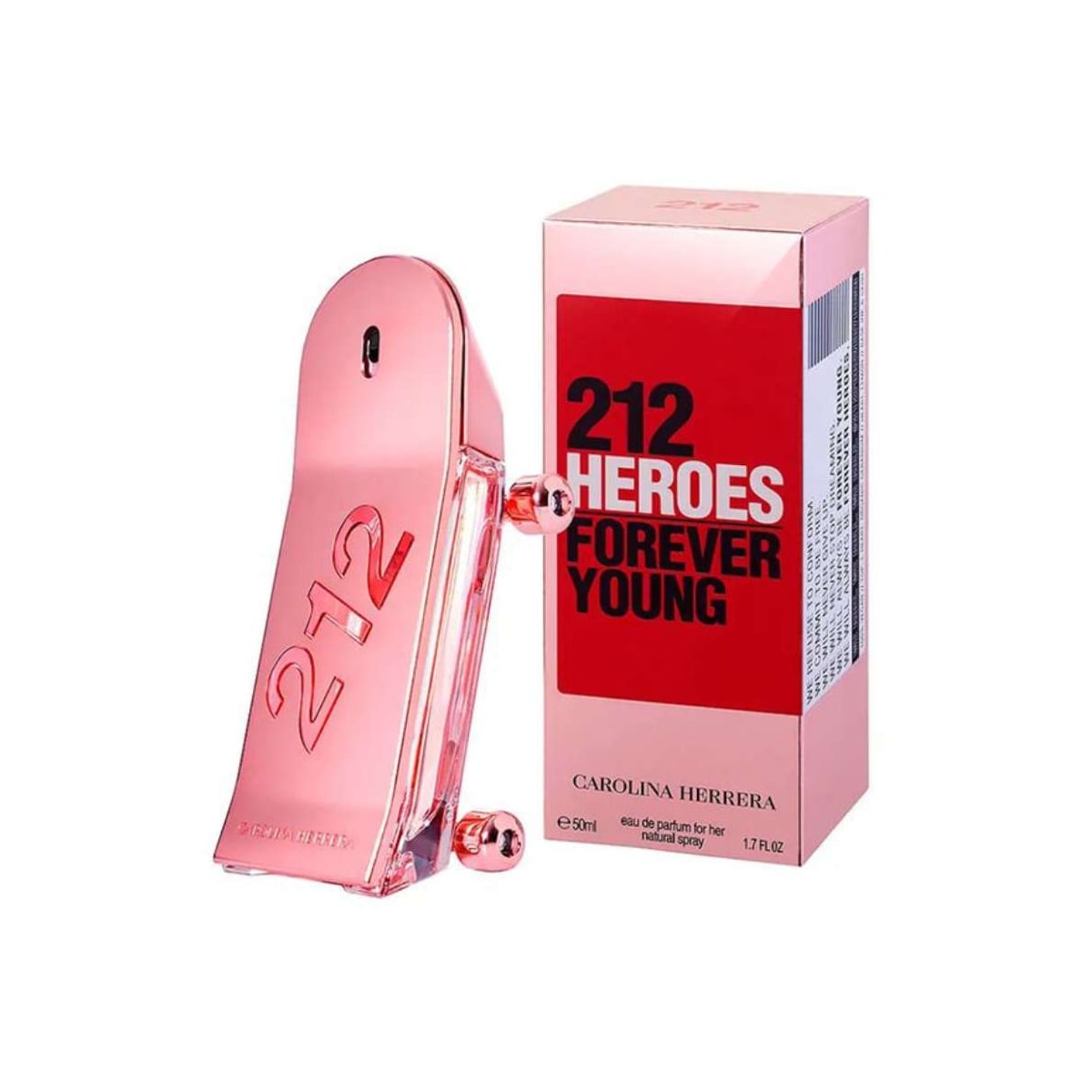 Carolina Herrera 212 VIP Heroes Forever Young Feminino 50ml Carolina Herrera 212 VIP Heroes Forever Young Feminino 50ml